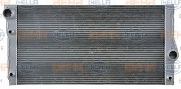 Радиатор, охлаждение двигателя BEHR HELLA SERVICE 8MK 376 755-381 Радиатор, охлаждение двигателя BEHR HELLA SERVICE 8MK 376 755-381