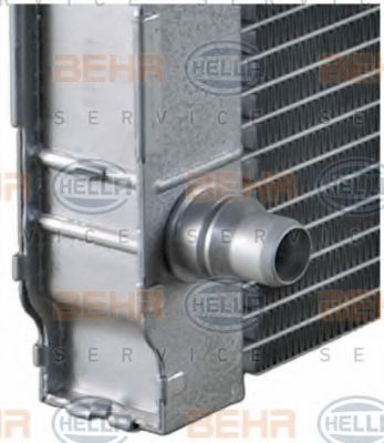 Радиатор, охлаждение двигателя BEHR HELLA SERVICE 8MK 376 755-381 Радиатор, охлаждение двигателя BEHR HELLA SERVICE 8MK 376 755-381