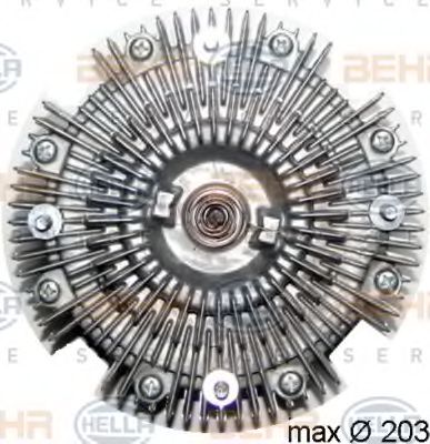 BEHR HELLA SERVICE 8MV 376 758-751
