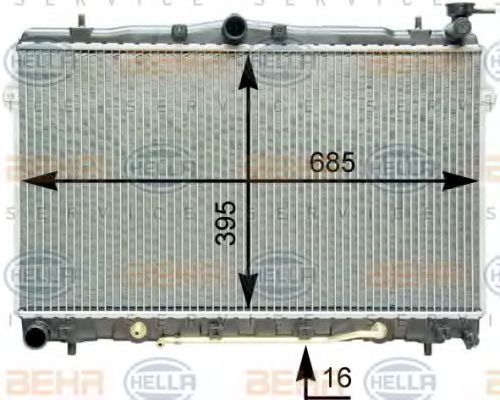 BEHR HELLA SERVICE 8MK 376 762-091
