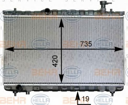 BEHR HELLA SERVICE 8MK 376 762-331