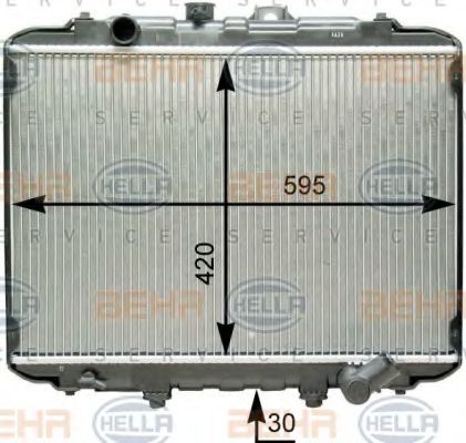 BEHR HELLA SERVICE 8MK 376 762-381