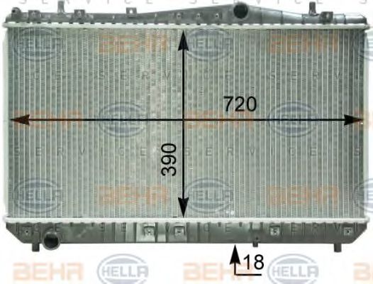 BEHR HELLA SERVICE 8MK 376 762-631