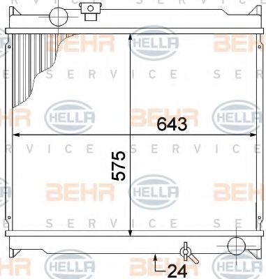 BEHR HELLA SERVICE 8MK 376 773-391