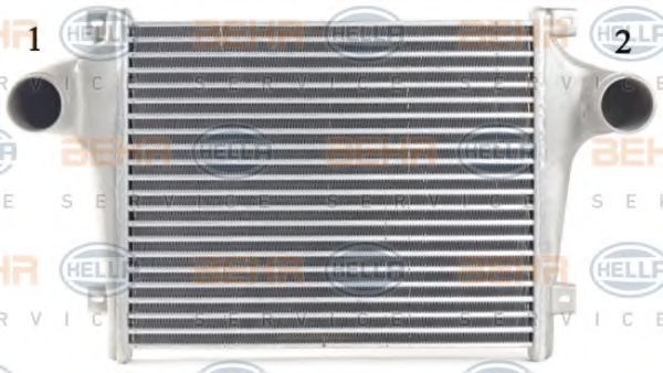 Интеркулер BEHR HELLA SERVICE 8ML 376 776-741 Интеркулер BEHR HELLA SERVICE 8ML 376 776-741