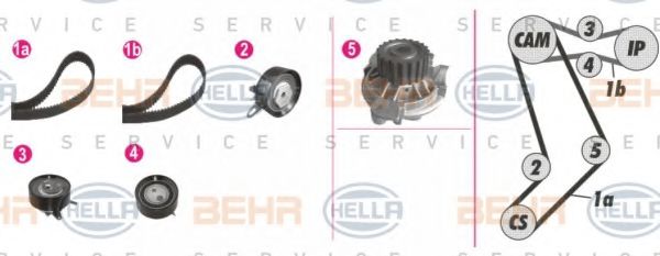 BEHR HELLA SERVICE 8MP 376 804-841