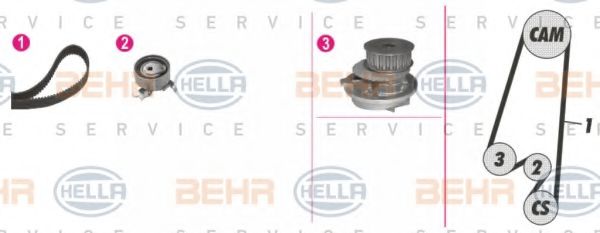 BEHR HELLA SERVICE 8MP 376 807-881