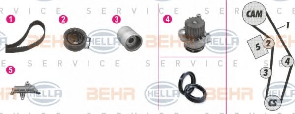 BEHR HELLA SERVICE 8MP 376 809-871