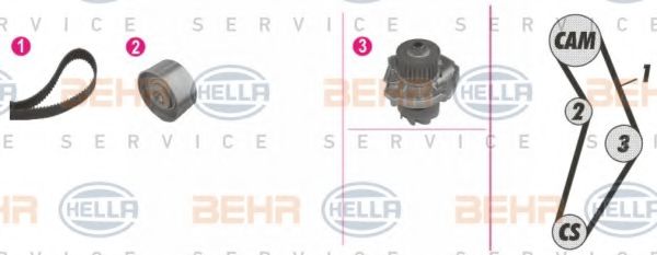 BEHR HELLA SERVICE 8MP 376 813-871