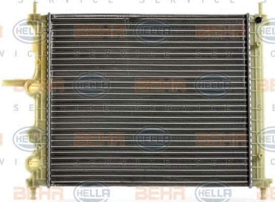 Радиатор, охлаждение двигателя BEHR HELLA SERVICE 8MK 376 900-141 Радиатор, охлаждение двигателя BEHR HELLA SERVICE 8MK 376 900-141