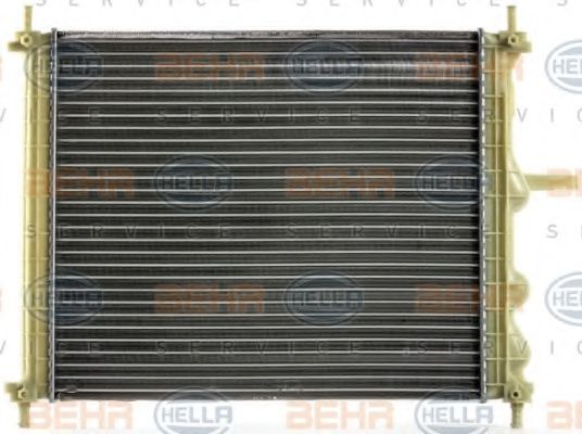 Радиатор, охлаждение двигателя BEHR HELLA SERVICE 8MK 376 900-141 Радиатор, охлаждение двигателя BEHR HELLA SERVICE 8MK 376 900-141