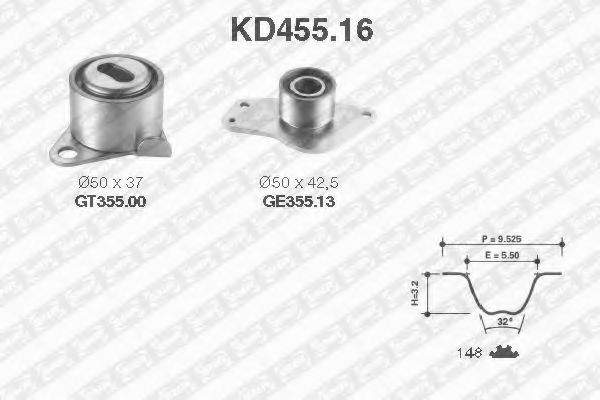 SNR KD455.16