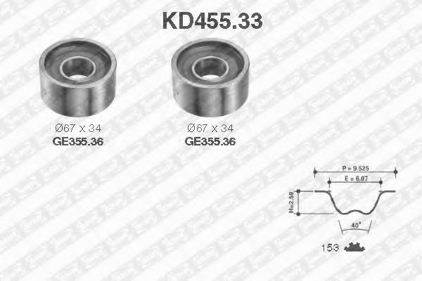 SNR KD455.33