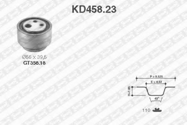 SNR KD458.23