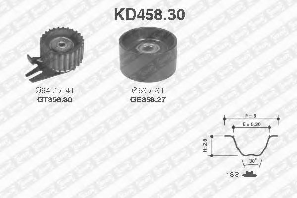 SNR KD458.30