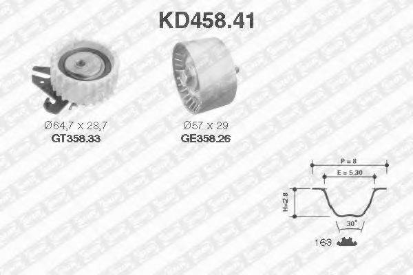 SNR KD458.41