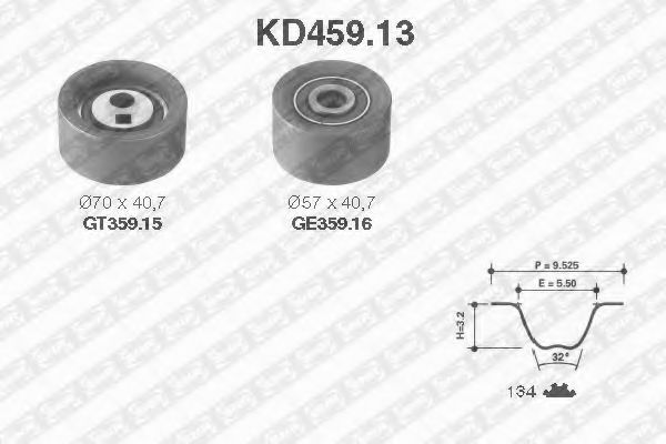 SNR KD459.13