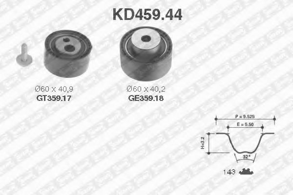 SNR KD459.44