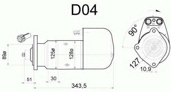 DELCO REMY 19024064