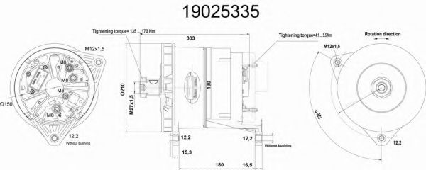 DELCO REMY 19025335