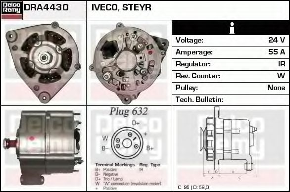 DELCO REMY DRA4430