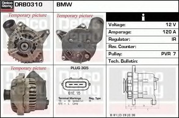 DELCO REMY DRB0310