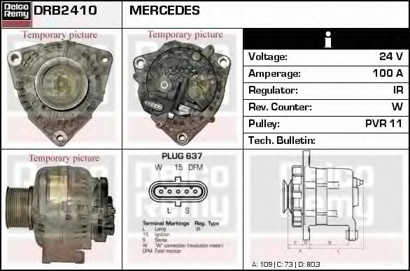 DELCO REMY DRB2410