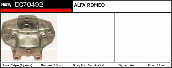 DELCO REMY DC70466