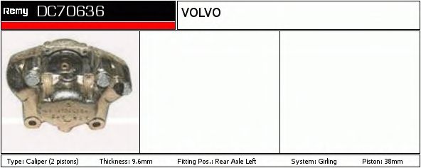 DELCO REMY DC70636