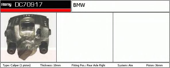 DELCO REMY DC70917