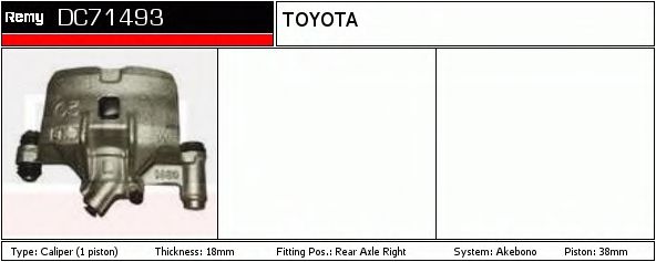 DELCO REMY DC71493