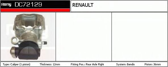 DELCO REMY DC72129