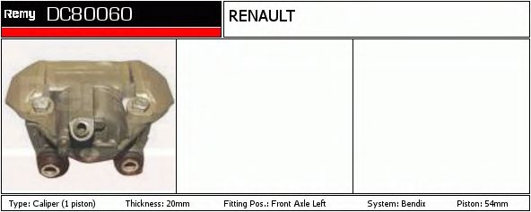 DELCO REMY DC80060