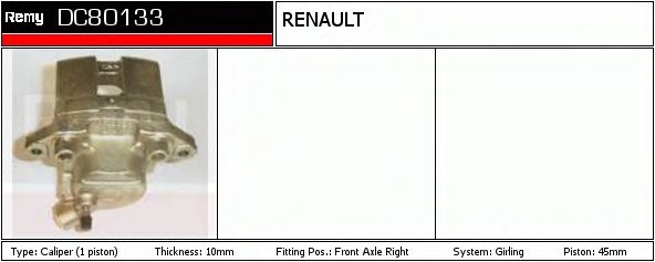 DELCO REMY DC80132