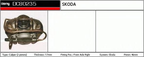 DELCO REMY DC80235 DELCO REMY DC80235