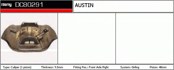 DELCO REMY DC80290 DELCO REMY DC80290