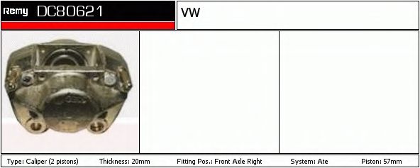 DELCO REMY DC80621