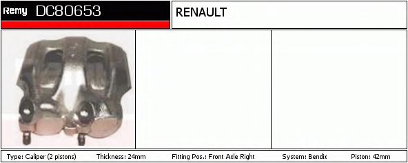 DELCO REMY DC80653