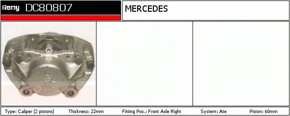 DELCO REMY DC80807