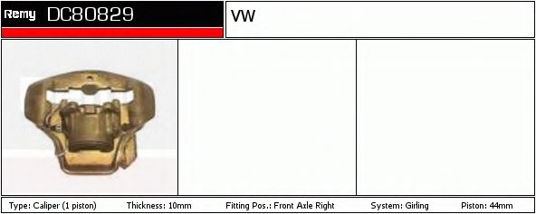 DELCO REMY DC80829