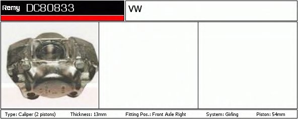 DELCO REMY DC80832