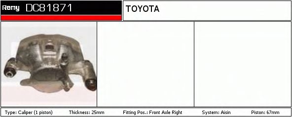 DELCO REMY DC81871 DELCO REMY DC81871