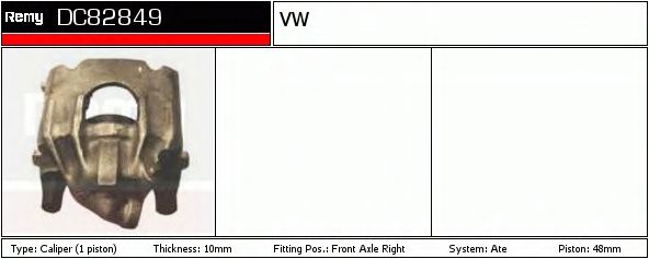 DELCO REMY DC82848