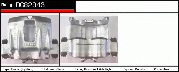 DELCO REMY DC82943
