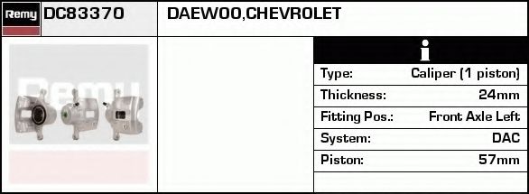 DELCO REMY DC83368 DELCO REMY DC83368