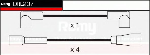 DELCO REMY DRL207
