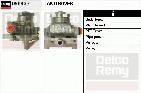 DELCO REMY DSP837