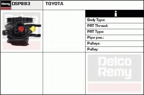 DELCO REMY DSP883