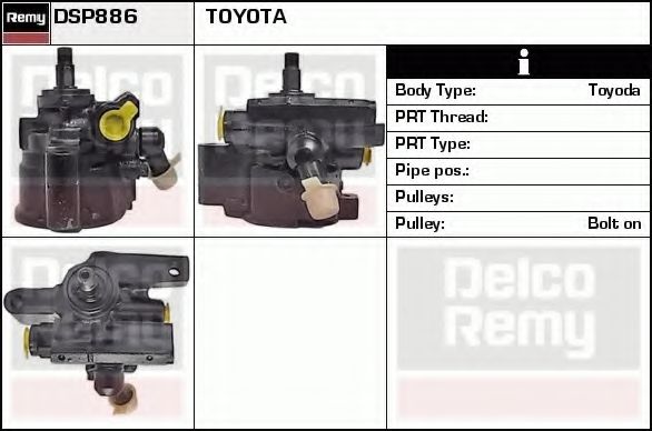 DELCO REMY DSP886