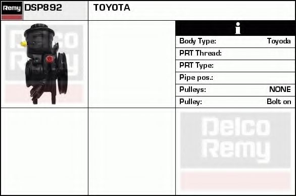 DELCO REMY DSP892
